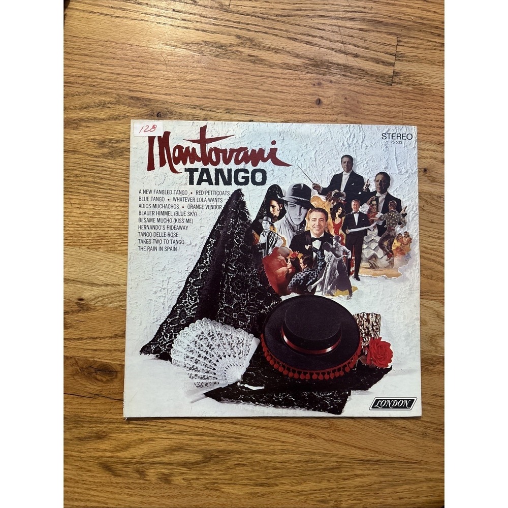 Mantovani Tango Vinyl LP London Records PS 532 Stereo 12 Inch 33 RPM 1967